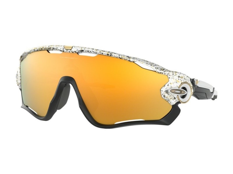 oakley jawbreaker white green