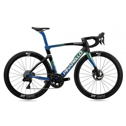 PINARELLO DOGMA F DISC NEBULA GREEN BLUE DURA ACE Di2