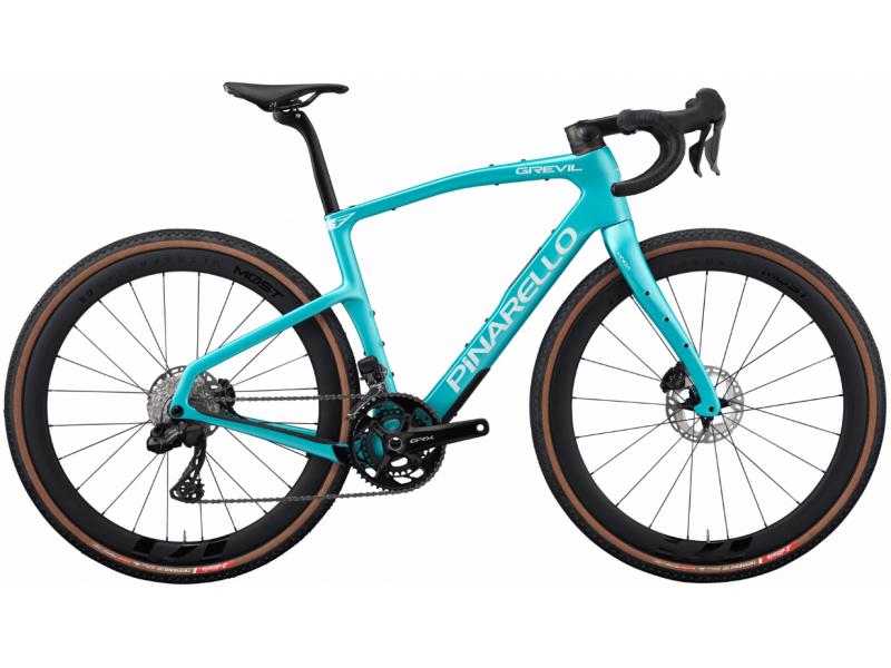 PINARELLO GREVIL F7 SRAM FORCE XPLR AXS - STONE TURQUOISE