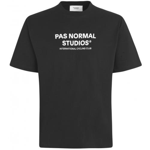 PAS OFF-RACE LOGO T-SHIRT - BLACK