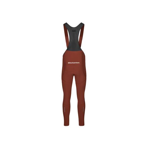 PAS WOMES'S MECHANISM DEEP WINTER LONG BIBS - MAHOGANY