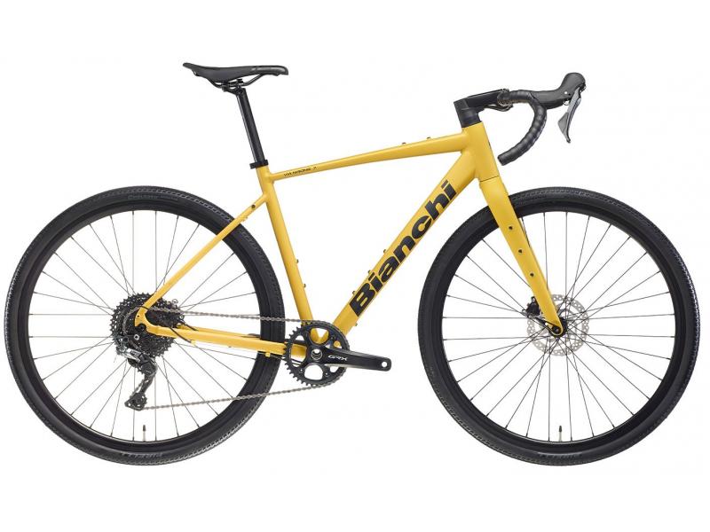 NEW BIANCHI VIA NIRONE 7 | GRX 610 | GE - YELLOW [MATT] - GRAPHITE [GLOSSY]